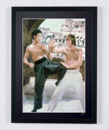 The Way of the Dragon (1972) - Bruce Lee as Tang Lung & Chuck Norris as Colt