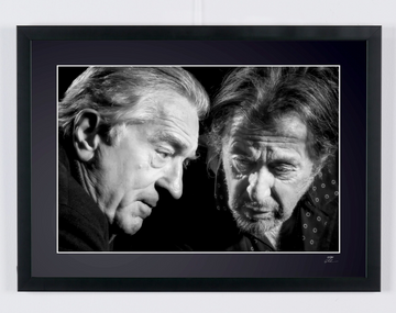Robert De Niro et Al Pacino — portrait