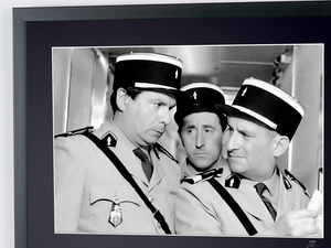 Il gendarme di Saint-Tropez - Louis de Funès, Michel Galabru, Jean Lefèvre