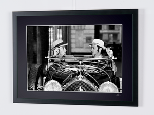 Alain Delon y Jean-Paul Belmondo - Borsalino, 1974