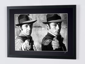 Borsalino 1970 - Jean-Paul Belmondo (François Capella) & Alain Delon (Roch Siffredi)