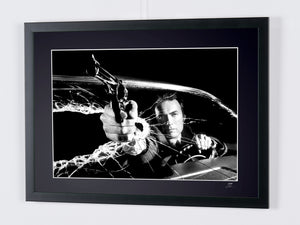 The Enforcer (1976) - Clint Eastwood como Harry el Sucio - Fotografía, enmarcada en madera de lujo, 70 x 50 cm