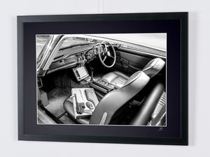 James Bond 007: Goldfinger - Aston Martin DB5 - Interior Bond Gadgets