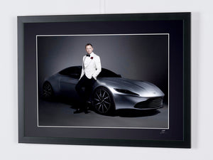 James Bond 007: Spectre, Daniel Craig as James Bond 007 and his Aston Martin DB10