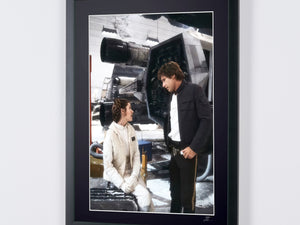 Star Wars Episode V: The Empire Strikes Back - Carrie Fisher and Harrison Ford behind the scenes