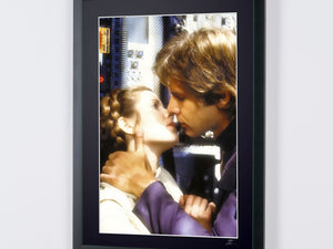 Star Wars Episode V: The Empire Strikes Back - Princess Leia and Han Solo Kiss Scene