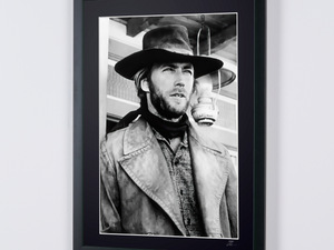 Clint Eastwood als The Stranger in High Plains Drifter (1973)