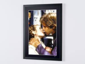 Star Wars Episode V: The Empire Strikes Back - Princess Leia and Han Solo Kiss Scene