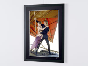 Star Wars Episode VI: Return of the Jedi - Princess Leia And Luke Skywalker on Set