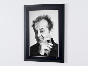 Jack Nicholson Portrait (with cigar)