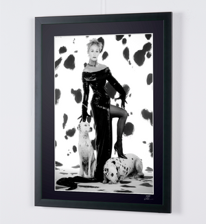  Glenn Close als Cruella DeVil – 101 Dalmatiner – Fotorahmen – Starck Gallery – 8