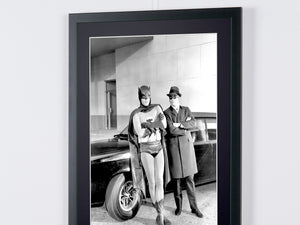 BATMAN 1966 - Adam West nei panni di Batman e Van Williams nei panni del Calabrone Verde