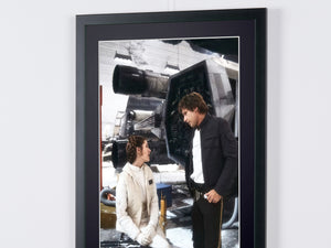 Star Wars Episode V: The Empire Strikes Back - Carrie Fisher and Harrison Ford behind the scenes