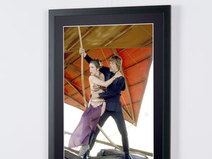 Star Wars Episode VI: Return of the Jedi - Princess Leia And Luke Skywalker on Set