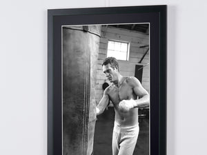 Steve McQueen bokst - Los Angeles 1963