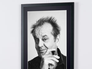 Jack Nicholson Portrait (with cigar)
