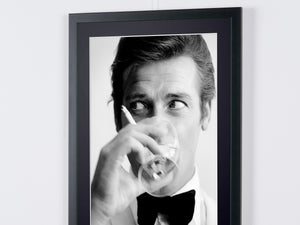 Roger Moore as James Bond 007 in *Shaken, Not Stirred*, 1968