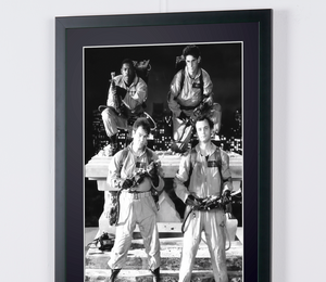 Los cazafantasmas: Bill Murray, Dan Aykroyd, Harold Ramis y Ernie Hudson