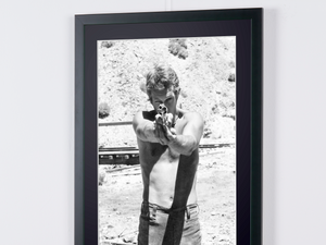 Steve McQueen during the making of Nevada Smith 1966