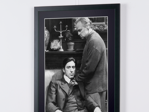  Godfather, the, Marlon Brando as Don Vito Corleone & Al Pacino as Michael Corleone - Cadre Photo- Starck Gallery -  9