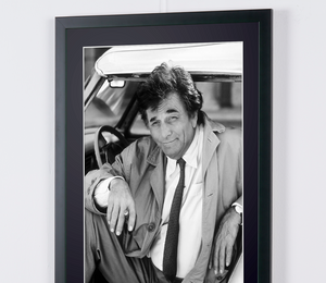 Peter Falk als inspecteur Columbo