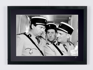 Il gendarme di Saint-Tropez - Louis de Funès, Michel Galabru, Jean Lefèvre