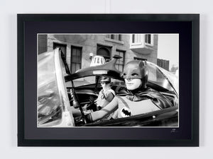 Batman - Classic TV - Adam West with Burt Ward and the Batmobile