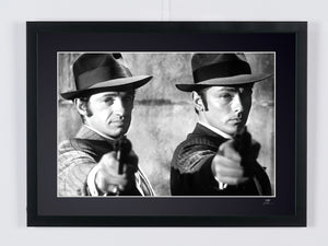 Borsalino 1970 - Jean-Paul Belmondo (François Capella) & Alain Delon (Roch Siffredi)