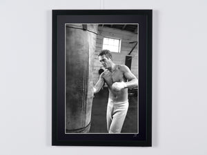 Steve McQueen bokst - Los Angeles 1963