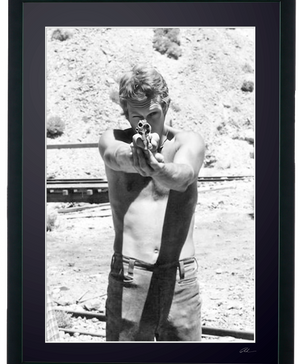 Steve McQueen during the making of Nevada Smith 1966