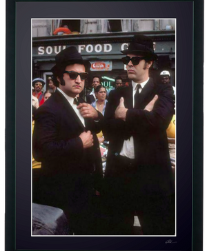 The Blues Brothers (1980) - John Belushi & Dan Aykroyd - (Promotional Photo Shoot)