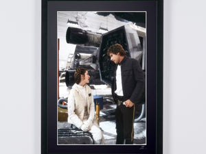 Star Wars Episode V: The Empire Strikes Back - Carrie Fisher and Harrison Ford behind the scenes