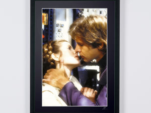 Star Wars Episode V: The Empire Strikes Back - Princess Leia and Han Solo Kiss Scene