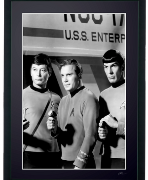 Star Trek 1965 - William Shatner, Leonard Nimoy and Deforest Kelley