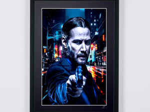  John Wick – Keanu Reeves als John Wick – Fotorahmen – Starck Gallery – 2