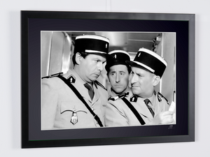 Il gendarme di Saint-Tropez - Louis de Funès, Michel Galabru, Jean Lefèvre