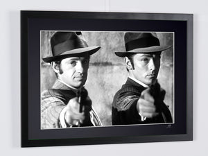 Borsalino 1970 - Jean-Paul Belmondo (François Capella) & Alain Delon (Roch Siffredi)