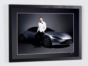 James Bond 007: Spectre, Daniel Craig as James Bond 007 and his Aston Martin DB10