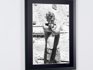 Steve McQueen during the making of Nevada Smith 1966