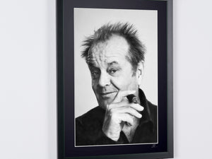 Jack Nicholson Portrait (with cigar)