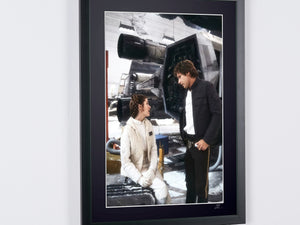 Star Wars Episode V: The Empire Strikes Back - Carrie Fisher and Harrison Ford behind the scenes