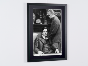  Godfather, the, Marlon Brando as Don Vito Corleone & Al Pacino as Michael Corleone - Cadre Photo- Starck Gallery -  5