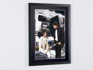 Star Wars Episode V: The Empire Strikes Back - Carrie Fisher and Harrison Ford behind the scenes