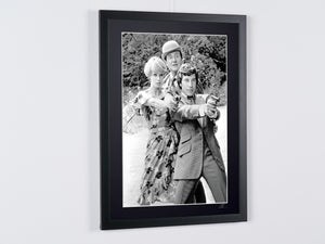 The New Avengers - Classic TV - Joanna Lumley, Gareth Hunt and Patrick Macnee