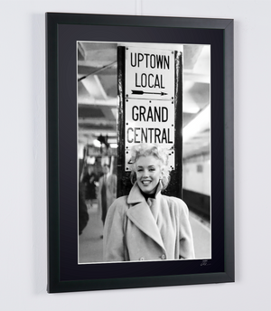 Marilyn Monroe - Grand Central Station NY