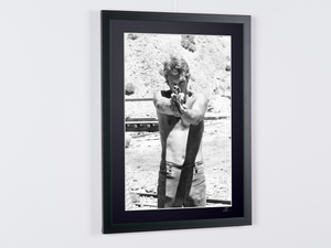 Steve McQueen during the making of Nevada Smith 1966