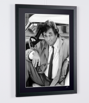 Peter Falk als inspecteur Columbo