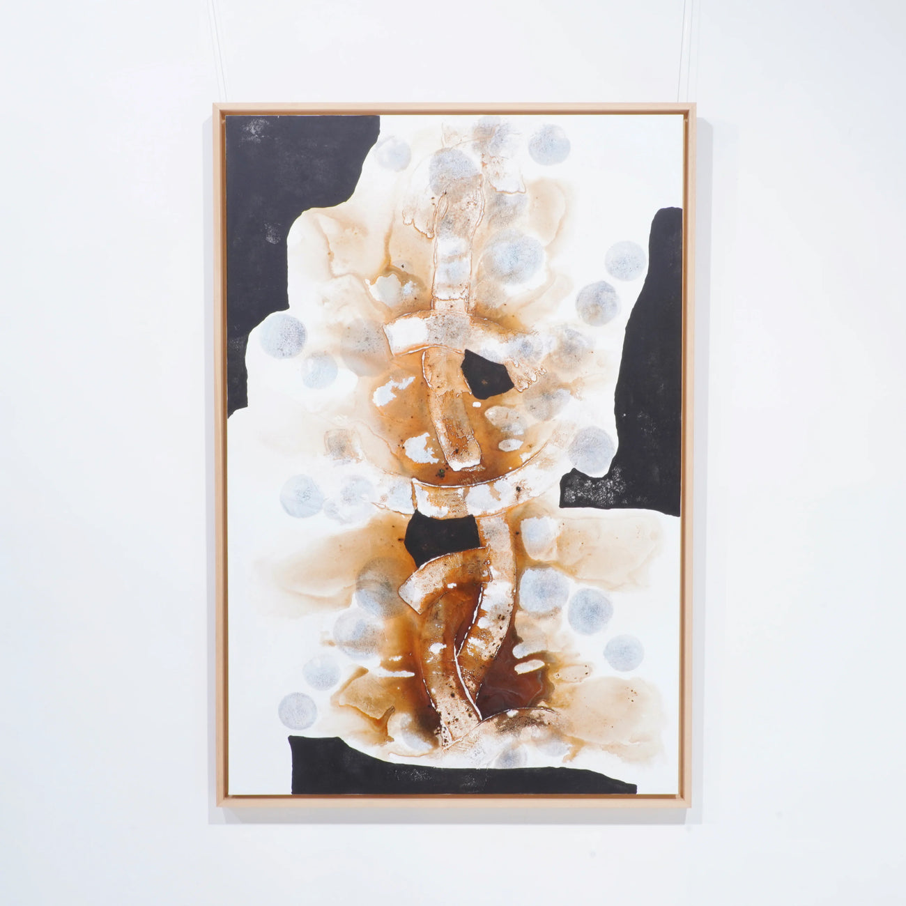 Original artwork by Monti — 156 x 106 cm. Unique piece (1/1), signed with certificate of authenticity. Framed.