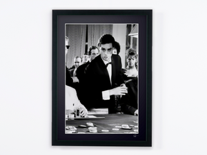 Alain Delon - Melodía bajo tierra (1963) — fotografía de cine enmarcada, impresión Fine Art