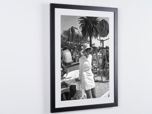  Audrey Hepburn - On the set Two For The Road, St. Tropez 1967 